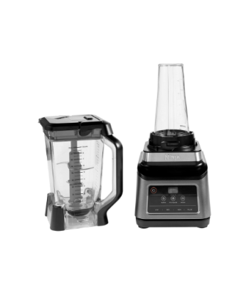 NINJA Mixer Blender 2in1 with Auto IQ, BN750EU, Tabletop, 1200 W, Jar material Plastic, Jar capacity 2.1+0.7 L, Ice crushing