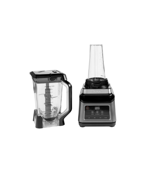 NINJA Mixer Blender 2in1 with Auto IQ, BN750EU, Tabletop, 1200 W, Jar material Plastic, Jar capacity 2.1+0.7 L, Ice crushing