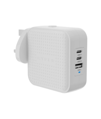 Hyper HyperJuice 70W USB-C GaN Travel Charger (3C+1A) - White | Hyper