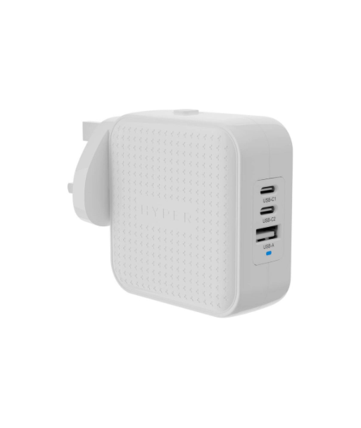 Hyper HyperJuice 70W USB-C GaN Travel Charger (3C+1A) - White | Hyper