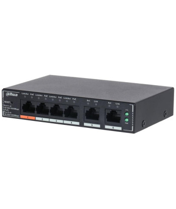 Switch DAHUA DH-SG4006P Type L2 PoE ports 4 60 Watts SG4006P