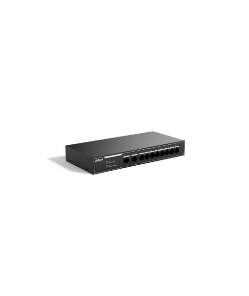 Switch DAHUA 10-Port Economical Gigabit PoE Switch with 8-Port PoE Type L2 SG1010LP