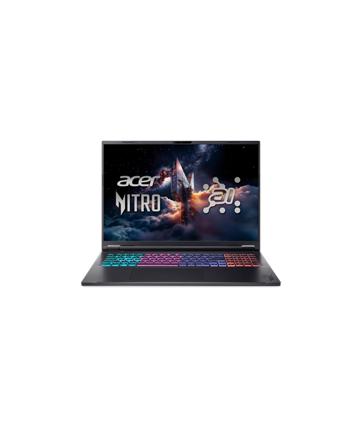 Acer, Nitro 18 AI AN18-61-R25V, Obsidian Black, 18", IPS, WQXGA, 2560 x 1600 pixels, AMD Ryzen AI 7, 350, 16 GB, DDR5