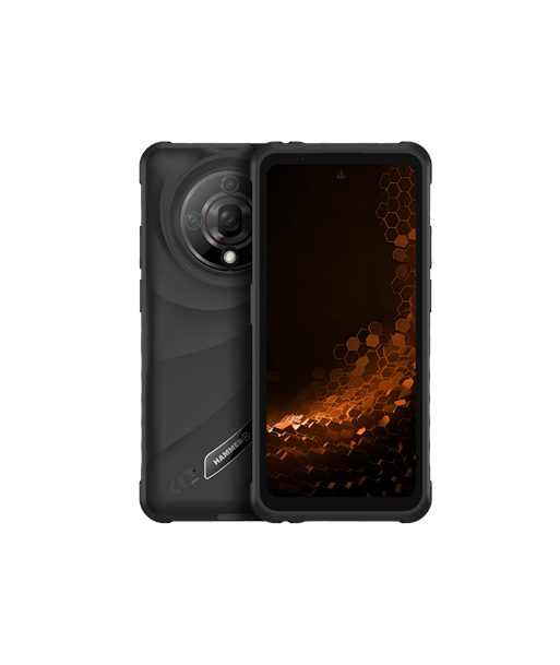 HAMMER Hammer Iron 6 (Black) DS 6.56" IPS TFT 720x1612/2GHz/256GB/6GB RAM/Android 14/microSDXC/WiFi,BT,5G