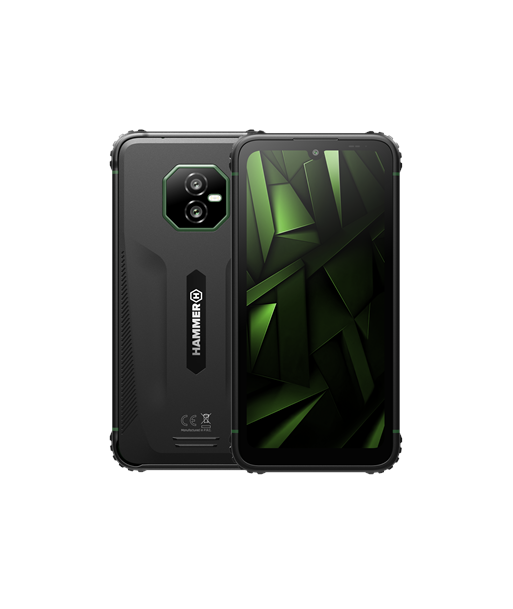 Hammer Ranger (Green) DS 6.1" IPS TFT 720x1560/2GHz/128GB/6GB RAM/Android 15/microSDXC/WiFi,BT,4G