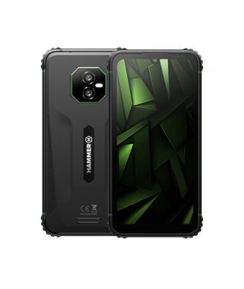 Hammer Ranger (Green) DS 6.1" IPS TFT 720x1560/2GHz/256GB/6GB RAM/Android 15/microSDXC/WiFi,BT,4G | Hammer