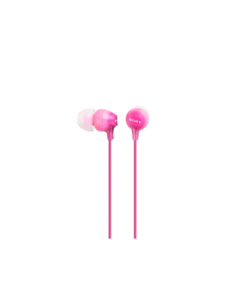Sony, EX series, MDR-EX15LP, In-ear, Pink