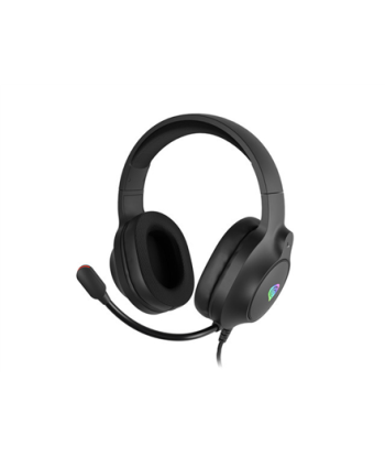 Mänguri peakomplekt Genesis Neon 213 RGB with Microphone, Black
