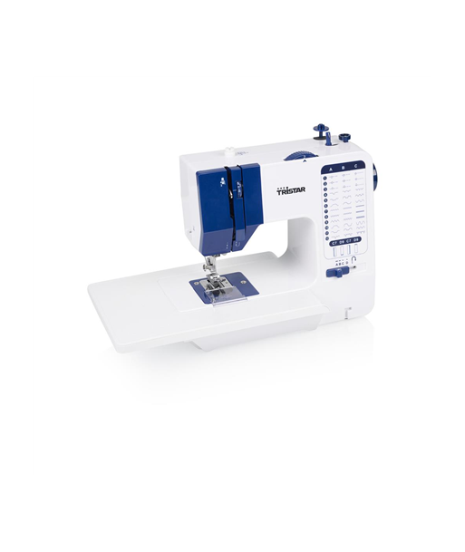 Tristar Sewing machine, SM-6005, Number of stitches 38, Number of buttonholes 1, White/Blue