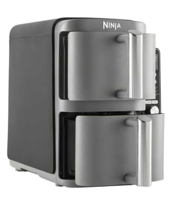 Kuumaõhufritüür NINJA Double Stack XL, SL400EU, Power 2470 W, Capacity 9.5 L, Black/Grey