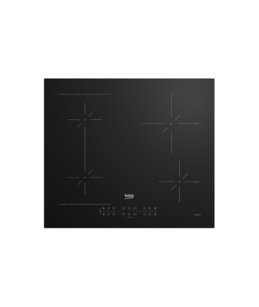 Beko HII64200SFMT Hob, Induction, Width 59cm, 4 cooking zones, Touch control, Black | BEKO