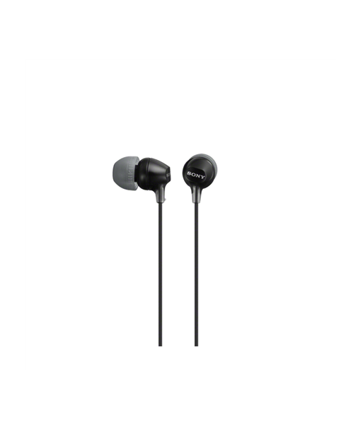Sony, EX series, MDR-EX15AP, In-ear, Black