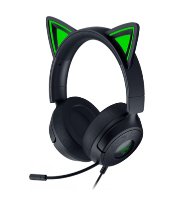 Razer, Kraken Kitty V3 X, Wired, Over-Ear, Microphone, Black