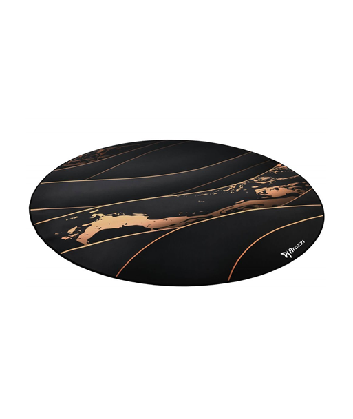 Arozzi Zona Round Floor Pad | Black/Gold