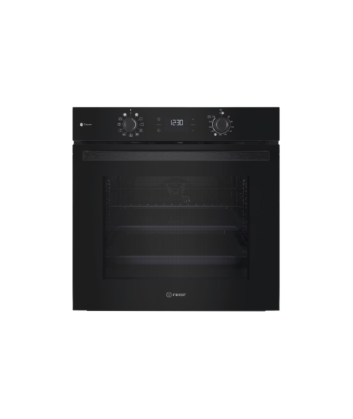 Whirlpool IO K58HS B Oven, Built-in, Electric, Width 55.1 cm, Self cleaning, Black | INDESIT