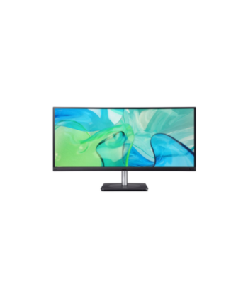 Acer CB343CUR bemiiphuzx, 34", IPS, 21:9, 60 Hz, 4 ms, 3440 x 1440 pixels, 300 cd/m², HDMI ports quantity 2, Black