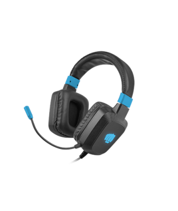 Fury Raptor Gaming Headset - Immersive Audio & Built-in Mic (Black/Blue)