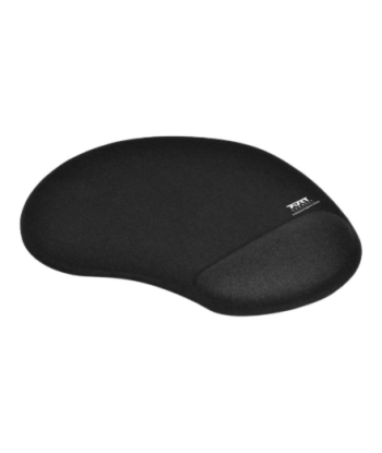 PORT CONNECT, Ergonomic Mouse Pad, 200 x 230 x 20 mm, Black