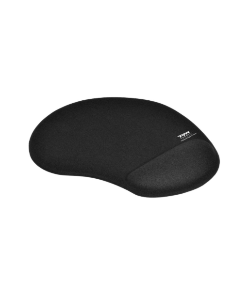 PORT CONNECT, Ergonomic Mouse Pad, 200 x 230 x 20 mm, Black