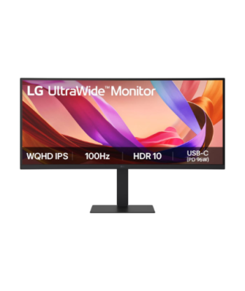LG 34U650A-B, 34", IPS, 21:9, 100 Hz, 5 ms, 3440 x 1440 pixels, 300 cd/m², HDMI ports quantity 2
