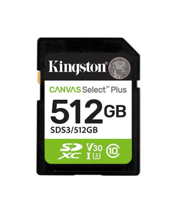 MEMORY SDXC 512GB UHS-I/SDS3/512GB KINGSTON