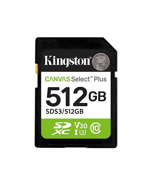 MEMORY SDXC 512GB UHS-I/SDS3/512GB KINGSTON