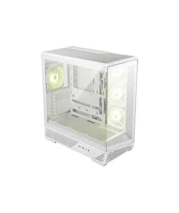 Case MSI ATX/micro ATX/Mini-ITX White/Transparent Midi Tower MAG PANO 130R PZ MAGPANO130RPZWHITE