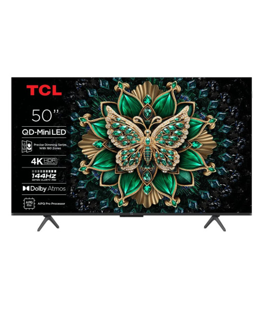 TV Set TCL 50" 4K Ultra HD 3840 x 2160 pixels Flat 16:9 50Q6C