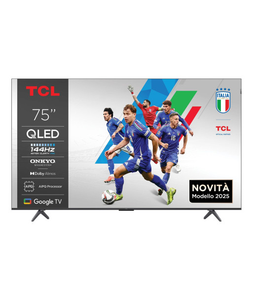 TV Set TCL 75" 4K Ultra HD 3840 x 2160 pixels Flat 16:9 QLED 75P8K