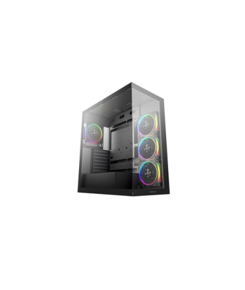 Deepcool Case, CG580 4F V2, Black, ATX, Power supply included No
