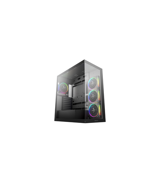 Deepcool Case, CG580 4F V2, Black, ATX, Power supply included No