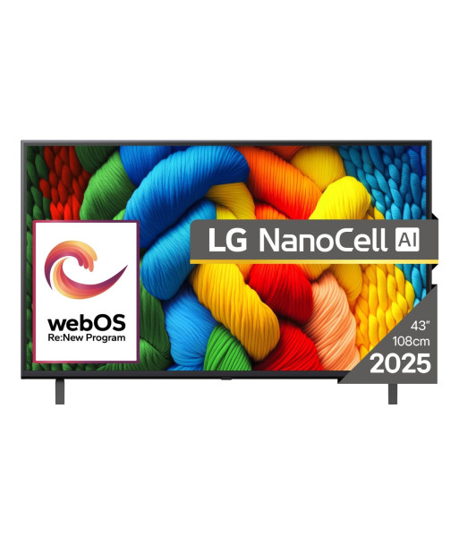 LG 43" 4K Ultra HD 3840 x 2160 pixels Flat 16:9 LED 43NANO80A3B