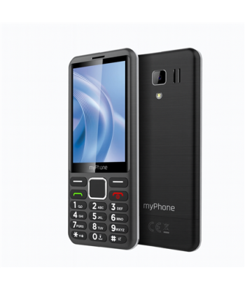 myPhone 3510, Black, 3.5", IPS, 48 MB, 128 MB, Dual SIM, 3G, Main camera resolution 2 MP, 1800 mAh