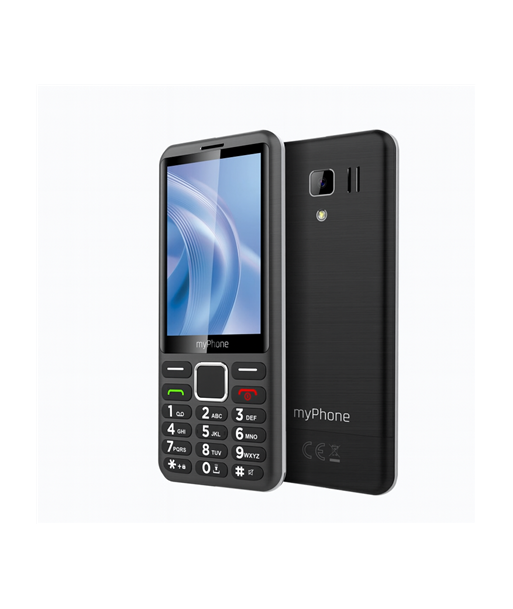 myPhone 3510, Black, 3.5", IPS, 48 MB, 128 MB, Dual SIM, 3G, Main camera resolution 2 MP, 1800 mAh