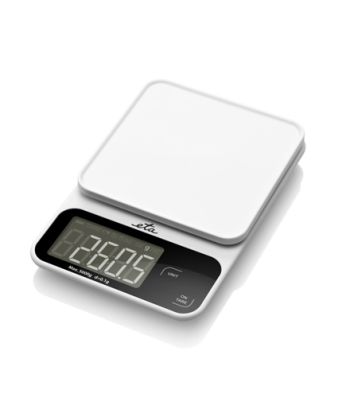 ETA Kitchen Scale, Popi 677090000, Maximum weight (capacity) 5 kg, Graduation 1 g, Display type LCD, White