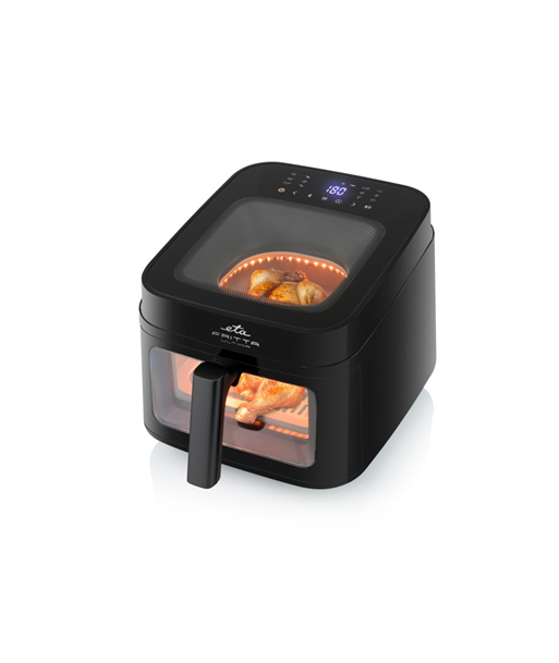 ETA Hot Air Fryer, Fritta Ultima 716890000, Power 1700 W, Capacity 6.5 L, Black