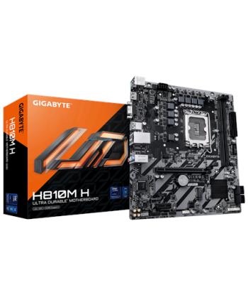Gigabyte H810M H, Processor family Intel, Processor socket LGA1851, DDR5, Supported hard disk drive interfaces SATA, M.2