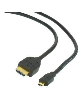 CABLE HDMI-MICRO HDMI 1.8M/V.2.0 BLK CC-HDMID-6 GEMBIRD