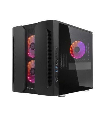 Case CHIEFTEC micro ATX/Mini-ITX Black Cube PC GM-02B-OP