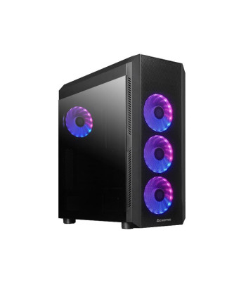 Case CHIEFTEC SCORPION 4 MiniTower Case product features Transparent panel Not included ATX MicroATX MiniITX Colour Black
