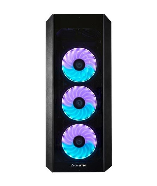 Case CHIEFTEC ATX/micro ATX/Mini-ATX Black Midi Tower PC GL-03B-UC-OP