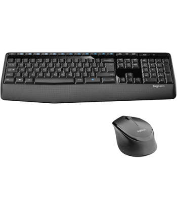 Logitech, MK345, Keyboard and Mouse Set, Black