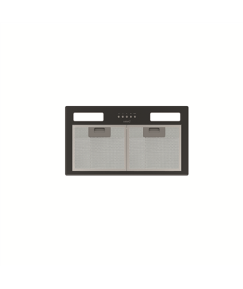 CATA, GT-PLUS 45 BK /M, Canopy, Energy efficiency class C, Width 60 cm, 645 m³/h, Mechanical control, LED, Black