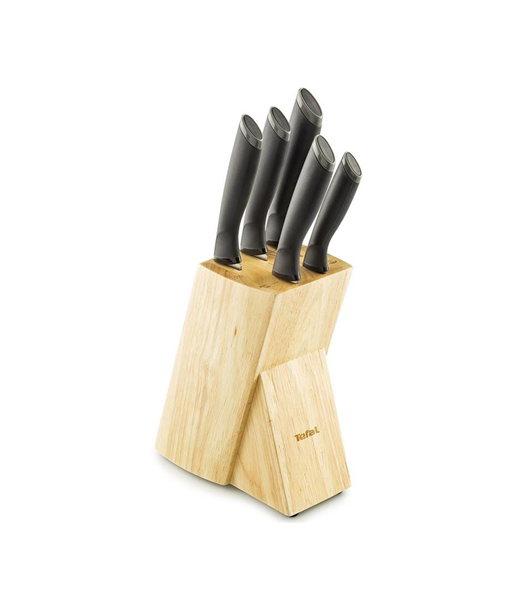 Tefal Comfort Knife Set with Stand, K221SA14, 6-Piece