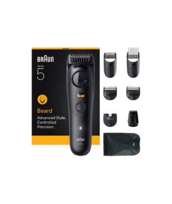 Braun Beard Trimmer, Series 5 BT5560, Cordless, Number of length steps 40