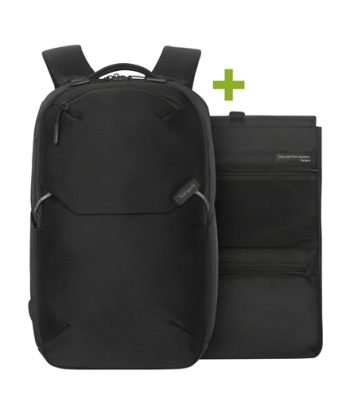 Targus Work+ EcoSmart, Fits up to size 15-16", Backpack, Black