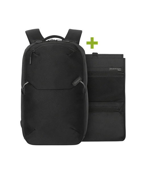 Targus Work+ EcoSmart, Fits up to size 15-16", Backpack, Black