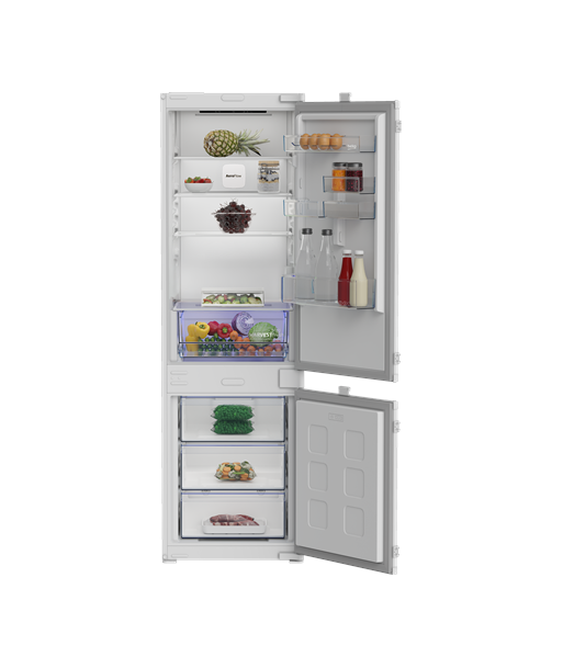 Külmik BEKO, B3BCNA294HS, Energy efficiency class E, Built-in, Combi, Height 177.5 cm, No Frost system, Fridge net