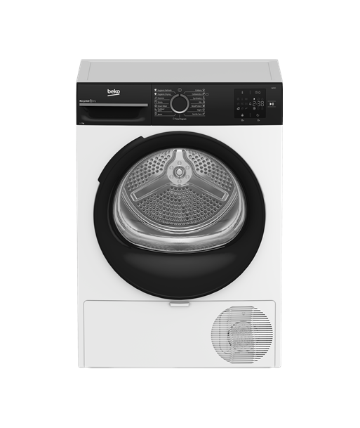 Beko BM3T37249WBB Dryer machine, Freestanding, Front loading, Drying capacity 7 kg, White | BEKO