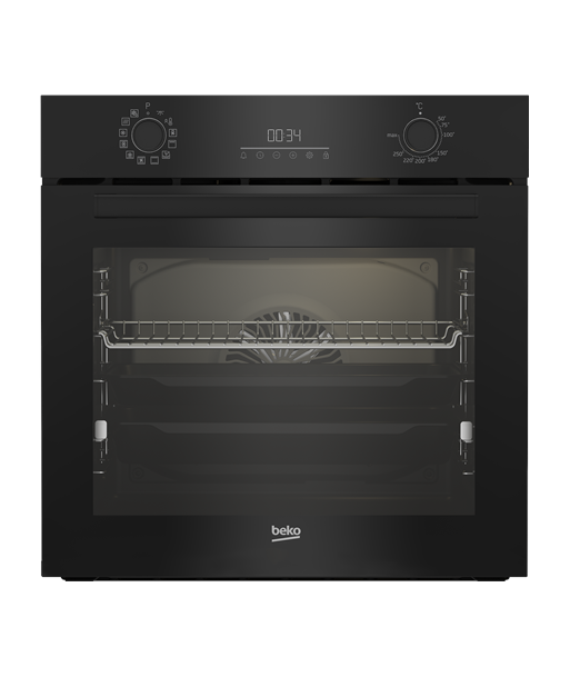 BEKO Oven, BBIR17300BCS, 72 L, Electric, Catalytic, Mechanical control, Height 59.5 cm, Width 59.4 cm, Black